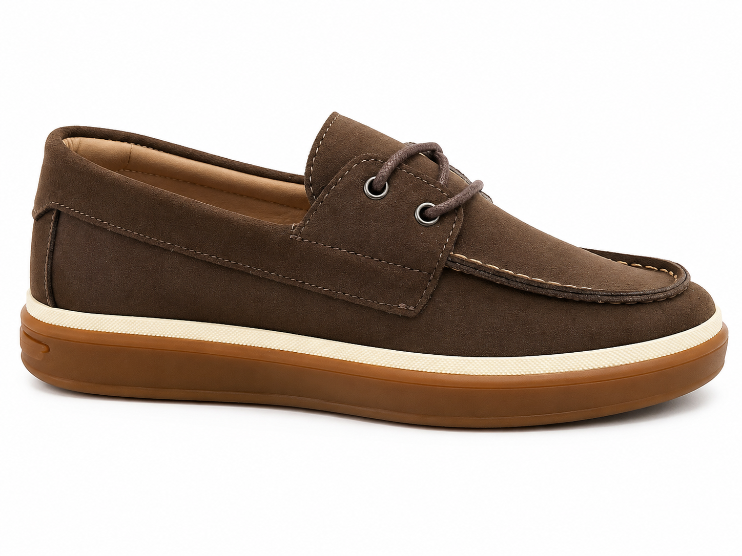Midnight Moccasin Lace Trainers
