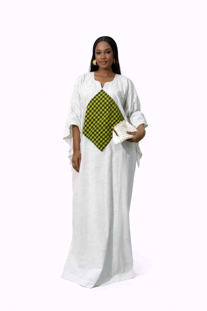 Lumi Panel Kaftan Dress